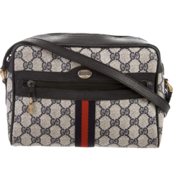 GUCCI Handbags - GUCCI Vintage GG Plus Ophidia Crossbody Bag